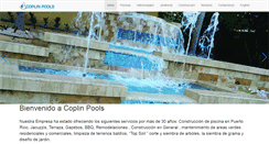 Desktop Screenshot of coplinpools.com